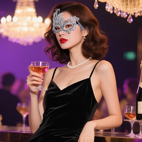 Sexy Hollow Out Lace Masquerade Mask Phoenix Design Bronzing Eye Mask For Women Halloween Party Ball Carnival Mysterious