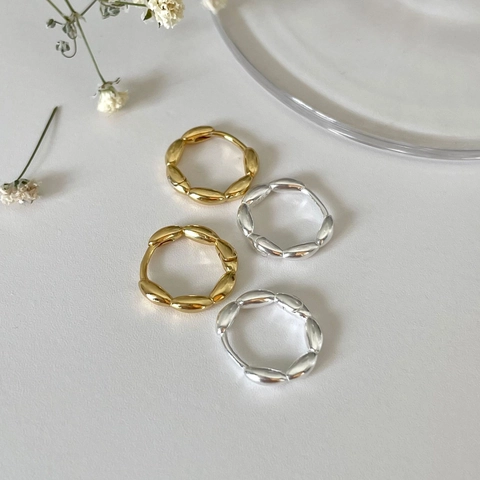 925 Sterling Zilveren Olijftak Ring Oorbellen Voor Vrouwen Minimalistische Ins Stijl Klein Gedraaid Sieraden