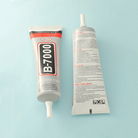 B7000 Multipurpose Adhesive Glue Clear Medium Viscosity Waterproof Flexible For Jewelry Making DIY Crafts Rhinestone Repair