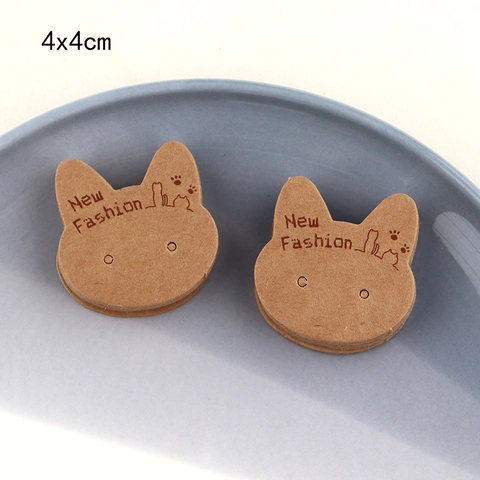 Jewelry Display Cards Paper Earring Hanging Tags Necklace Packaging For DIY Retail Boutique Decorative Accessories