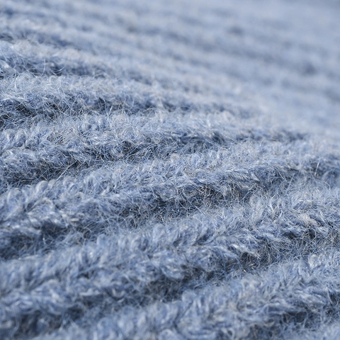 Unisex Strickmütze Beanie Weich Kaschmir-Gefühl Dick Warm Gerippt Winter Randlose Totenkopfkappe Mode Einfarbig Für Draußen