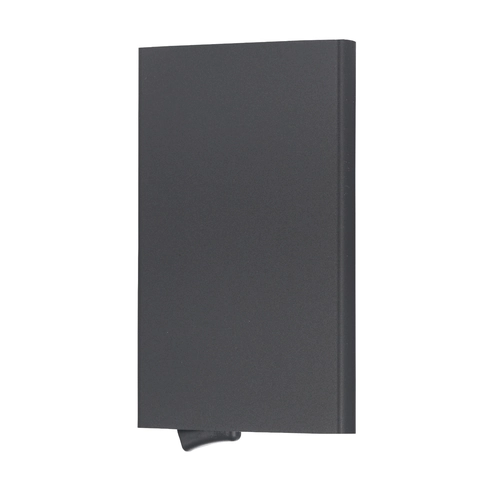 RFID Blocking Card Holder Automatic Pop Up Aluminum Alloy Slim Credit Card Case Minimalist Matte Business Wallet