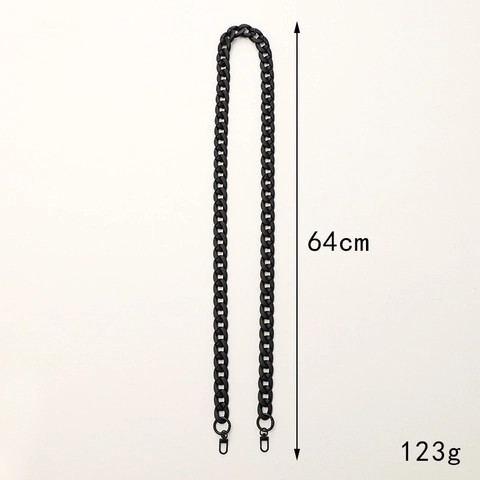 Acrylic Printed Colorful Phone Chain Strap Metal Clasp DIY Bag Strap Crossbody Chain Sweet Fashion Phone Case Decoration Accessory