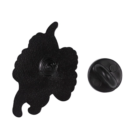 Spilla In Smalto Gatto Cartone Animato Carino Pin Lega Mago Cappello Da Strega Lettura Ali Di Farfalla Pipistrello Mistero Halloween Accessorio