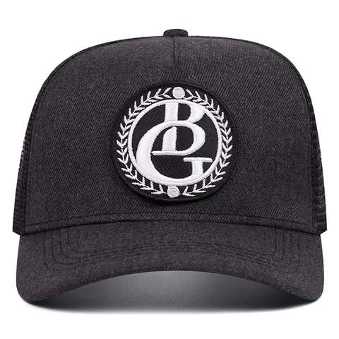 Cappello Trucker Vintage Cotone Mesh Traspirante Streetwear Patch Ricamata Snapback Regolabile Per Uomo E Donna