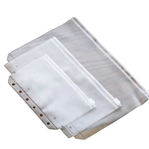 Transparant PVC Etui Met Rits Potloodzak Waterdichte Briefpapier Opslag Reis Make-up Organizer Ronde Trekker