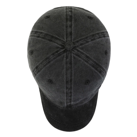 Gorra De Béisbol De Algodón Lavado Vintage Visera Corta Ajustable Color Sólido Sombrero De Sol Retro Para Hombres Mujeres