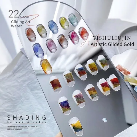Nail Art Smudging Vloeistof Aquarel Inkt Marmereffect Vergulden Gradiënt Sneldrogend Manicure Decoratie Voor Professioneel DIY