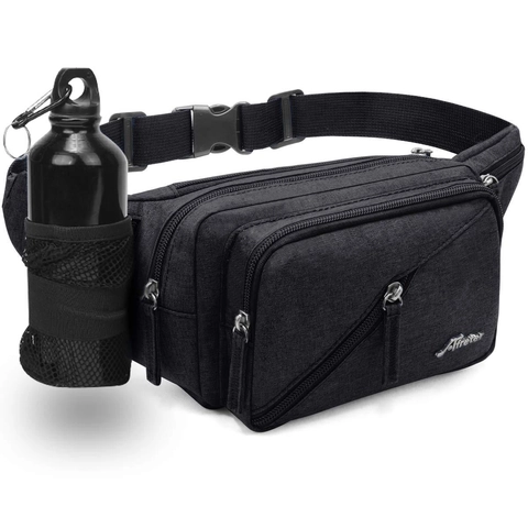 Marsupio Da Uomo All Aperto Impermeabile Tessuto Oxford Multi Tasche Borsa Da Petto Con Portabottiglie Cinghia Regolabile Tattico