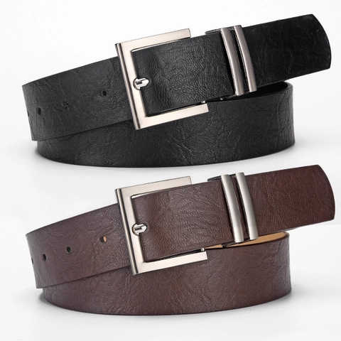 Damen Leopardenmuster Kunstleder Gürtel Einfache Quadratische Metallschnalle Taillengürtel Für Jeans Casual Mode Gürtel