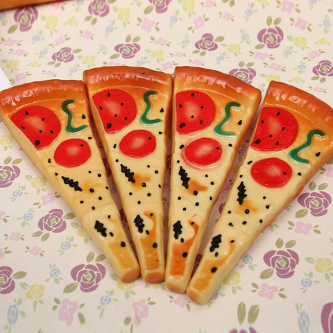 Penne A Sfera Simulazione Cibo Novità Pane Pizza Hot Dog Forma Magnete Da Frigorifero Cancelleria Creativa Regali Per Studenti