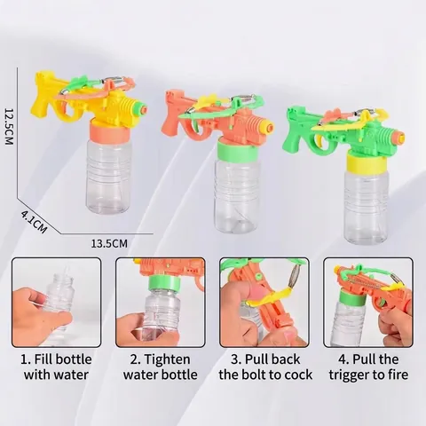 Armbrust Feuerlöscher Flasche Und Granate Form Kunststoff Wasserpistole Spielzeug Für Sommer Outdoor Pool Strand Party Spiele Kinder