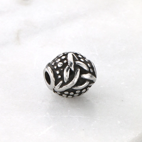 Stainless Steel Beads Relief Cross Celtic Knot Pattern Antique Spacer Charms For DIY Bracelet Necklace Jewelry Making