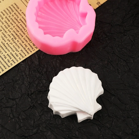 Stampo In Silicone A Forma Di Conchiglia 3D Per Decorazione Torte Fondente Sapone Fatto A Mano Resina Gesso Artigianato