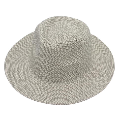 Cappello Di Paglia Fedora Panama A Tesa Larga Intrecciato A Mano Protezione Solare Estate Spiaggia Casual Viaggio Per Uomo Donna