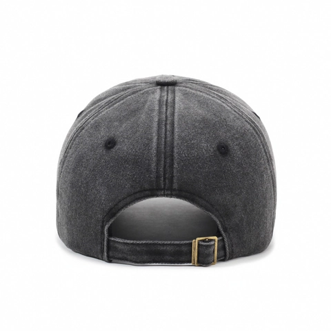 Casquette De Baseball En Denim De Coton Lavé Vintage Avec Broderie Coeur Ajustable Protection Solaire Unisexe
