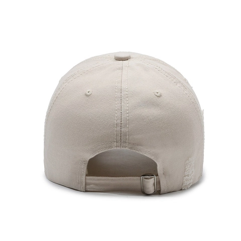 Gorra De Béisbol De Algodón Desgastado Para Hombres Mujeres Vintage Bordado Rasgado Sombrero De Sol Ajustable Retro Exterior