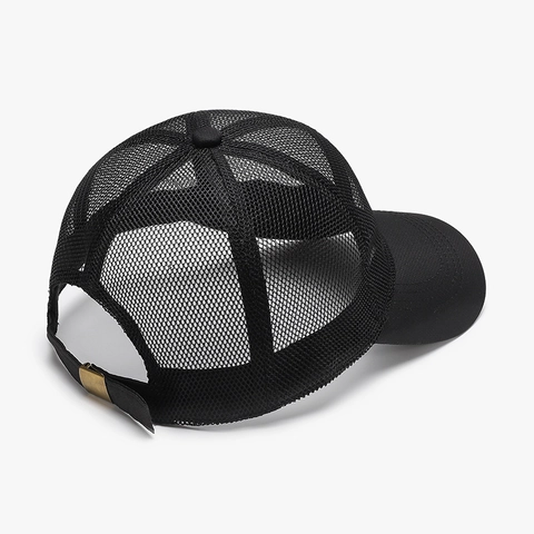 Mesh Trucker Hat Breathable Polyester Baseball Cap For Outdoor Sun Protection Adjustable Casual Sports Unisex
