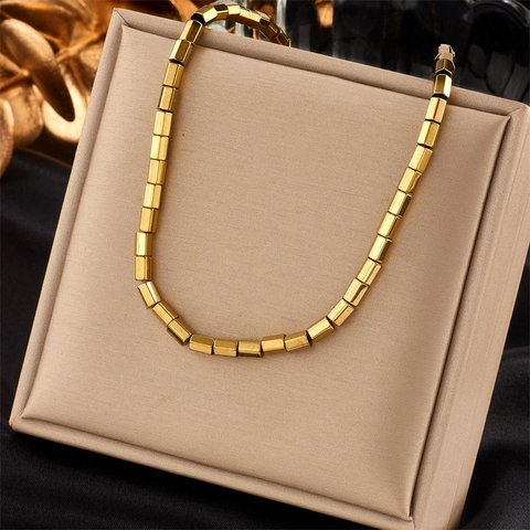 Stainless Steel Rhinestone Butterfly Heart Pendant Necklace Fashion OL Geometric Tassel Chain Necklace Jewelry For Women