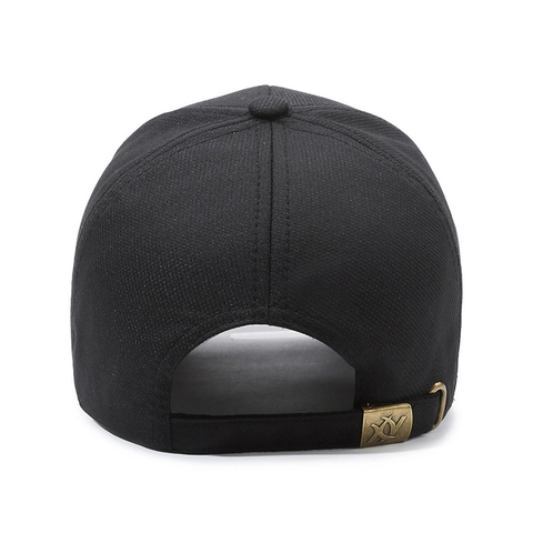 Men Baseball Cap Cotton Polyester Extended Brim Sun Protection Outdoor Fishing Embroidered Shield X Adjustable