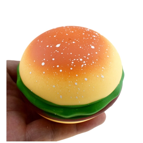 Simulation Hamburger Squeeze Stressabbau Spielzeug Weich TPR Squishy Sensory Fidget Food Spielzeug Für Kinder Erwachsene