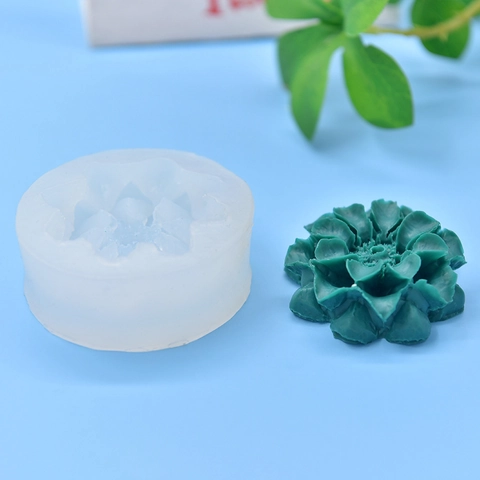Flower Silicone Mold 3D Floral Shape For Baking Cake Fondant Chocolate Mousse DIY Handmade Soap Candle Making Resin Craft