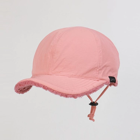 Cappello Da Baseball Invernale Reversibile Nylon Lana Di Agnello Pile Sherpa Caldo Coulisse Regolabile Donne Ragazze