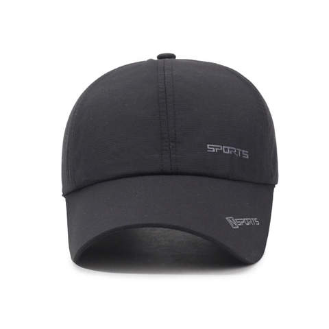 Quick Dry Baseball Cap Lightweight Breathable Sun Protection Outdoor Sports Adjustable Casual Hat For Men And Women