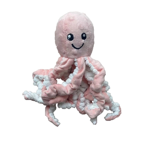 Jouet Pour Animaux Poulpe Qui Couine Peluche Douce Avec Sifflet Intégré Jouet À Mâcher Durable Pour Chiots