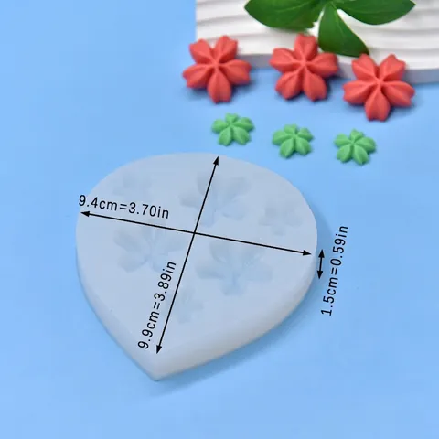 Kirschblütenform Silikonform Für Handgefertigte Seife Kerze Harz Backen Fondant Tortendeko Blumendesign