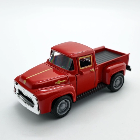 Vintage Pickup Truck Spielzeugmodell Druckguss Legierung Trägheitsantrieb Klassisches Fahrzeug Dekoration Retro Auto Für Kinder Jungen