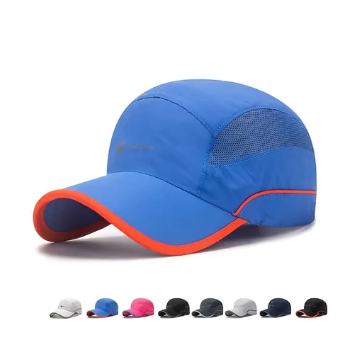 Gorra De Béisbol Al Aire Libre Secado Rápido Malla Transpirable Protección Solar Gorra Deportiva Ligera Hombres Mujeres Ajustable