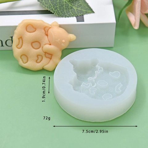 Silikon Backform Süßer Bär Keks Form DIY Backwerkzeug Für Fondant Schokolade Süßigkeiten Seifenherstellung Basteln Flexibel