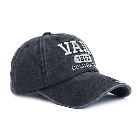 Cappello Da Baseball Ricamato Vail Colorado 1962 Cotone Lavato Vintage Cappello Da Sole Regolabile Unisex