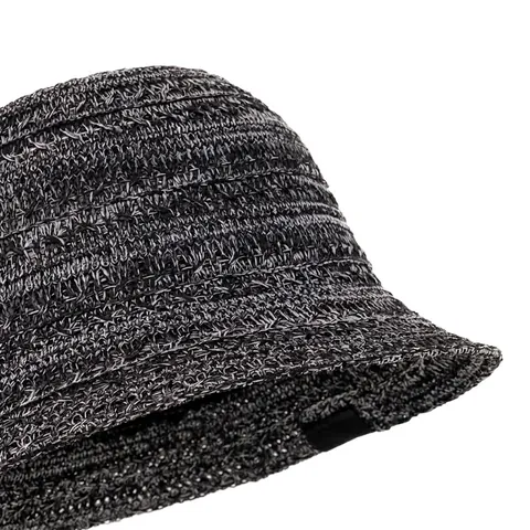 Cappello Alla Pescatora In Maglia Da Donna Cotone Poliestere Traspirante Pieghevole Casual Vintage Semplice Estate