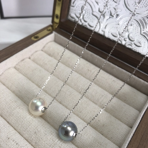 925 Sterling Silber Runde Kristall Künstliche Perle Anhänger Halskette Elegant Minimalistisch Glänzend Schlüsselbein Kette Damen Schmuck