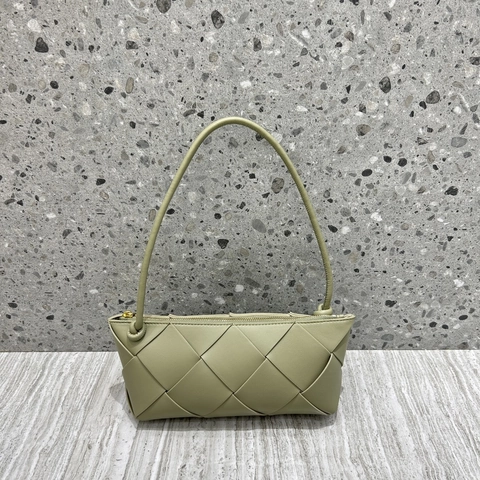 Gevlochten Crossbodytas Van Echt Leer Splitleer Schoudertas Vierkante Handtas Niche Design Mode Voor Dames