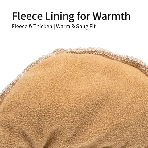 Retro Britse Stijl Gebreide Katoenen Platte Pet Warme Fleecevoering Winter Herfst Newsboy Hoed