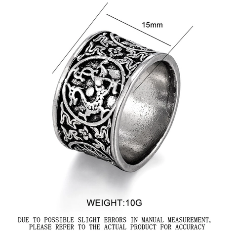 Anello Drago In Rilievo Vintage Lega Di Zinco Fascia Larga Finitura Antica Stile Punk Rock Gioielli Unisex