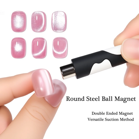 Magnete Per Unghie Zampa Di Gatto Per Effetto Gel Occhio Di Gatto Impugnatura In Silicone Magnetica Forte Strumento Manicure