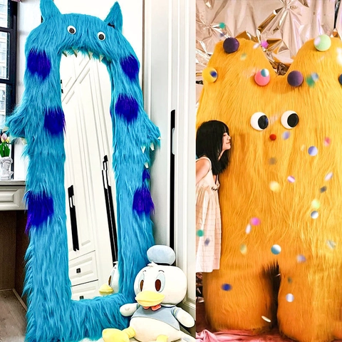 Langflor Kunstpelz Besatz Band Stoff Weich Flauschig Synthetik Pelzstreifen Für DIY Cosplay Kostüm Handwerk Dekoration Nähen