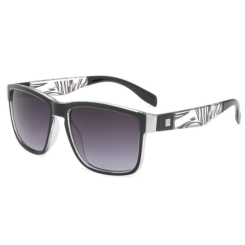 Gafas De Sol Deportivas Cuadradas Protección UV Ciclismo Al Aire Libre Para Hombres Mujeres Moda Plástico Lentes De Espejo