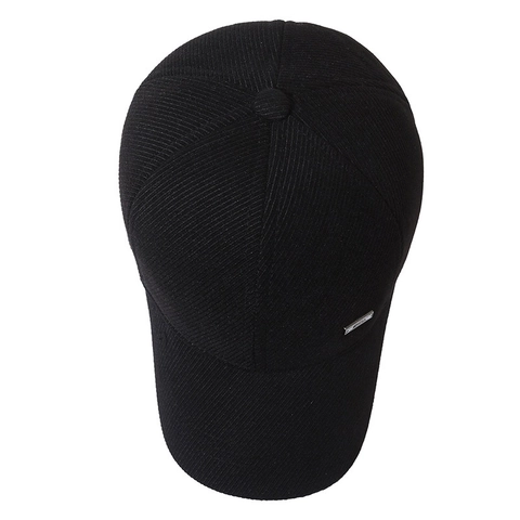 Winter Baseballkappe Herren Mit Ohrenschützern Warm Wollbaumwolle Verdickt Winddicht Outdoor Verstellbare Sportmütze