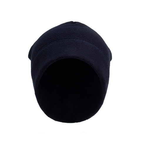 Men Polar Fleece Beanie Hat Winter Warm Windproof Skull Cap Outdoor Cycling Skiing Running Solid Color Minimalist Style