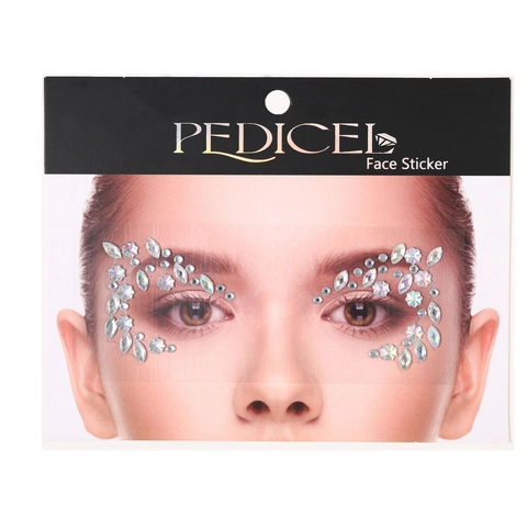 Gemme Viso Adesivi Tatuaggi Occhi Strass Trucco Autoadesivo Per Party Rave Festival Colorato DIY Gioielli Corpo Per Donne