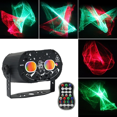 Aurora Projector Lamp Northern Lights Laser Stage Light For Party KTV Atmosphere LED Starry Sky Projector With Remote