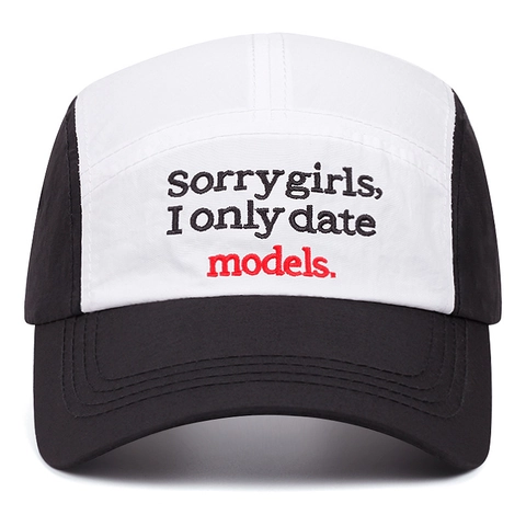 Cappello Camper Cinque Pannelli Cotone Ricamo Slogan Strapback Regolabile Streetwear Protezione Solare Per Uomini Donne