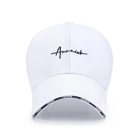 Gorra de Béisbol de Mezcla de Poliéster Casual Unisex Bordado de Letras Sombrilla Ajustable Deporte al Aire Libre Sombrero de Sol Streetwear