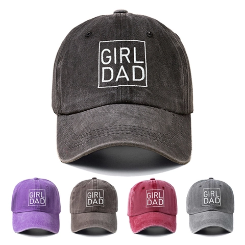 Berretto Da Baseball In Cotone Lavato Ricamo Girl Dad Vintage Regolabile Dad Hat Casual Protezione Solare Per Uomini Donne