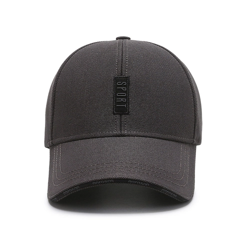 Men Baseball Cap Polyester Sport Logo Adjustable Sun Protection Outdoor Casual Snapback Hat